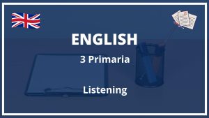 Ejercicios Listening 3 Primaria PDF Exercices con Soluciones
