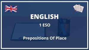 Ejercicios Prepositions Of Place 1 ESO con Soluciones PDF Exercices